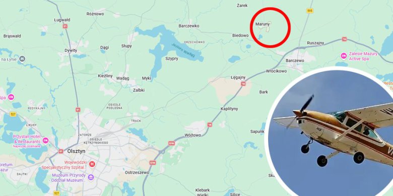 Awaryjne lądowanie Cessny pod Barczewem. Znamy szczegóły