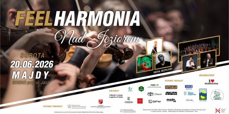 „FEELharmonia na Jeziorem” już po raz szósty zagości w gminie Stawiguda!