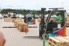 Przyjechali do Ameryki k. Olsztynka po tytuł mistrza i pieniądze. Emocjonująca rywalizacja operatorów wózków widłowych