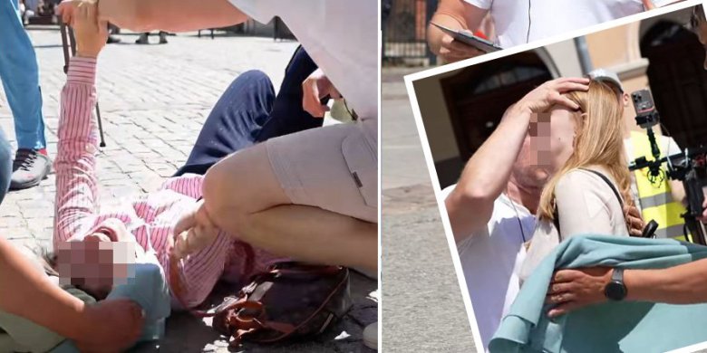 Artykuł: Tomasz Dorożała "wypędzał demony" na olsztyńskiej starówce. Uzdrowiciel czy hochsztapler? [WIDEO]