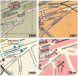 Plac Konstytucji 3 Maja, czyli potocznie nazywane „okolice dworca”. Odkrywamy historię ważniej przestrzeni Olsztyna