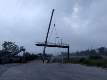 Nowa kładka nad torami w Morągu coraz bliżej. Ruszyła inwestycja za ponad 8,5 mln zł