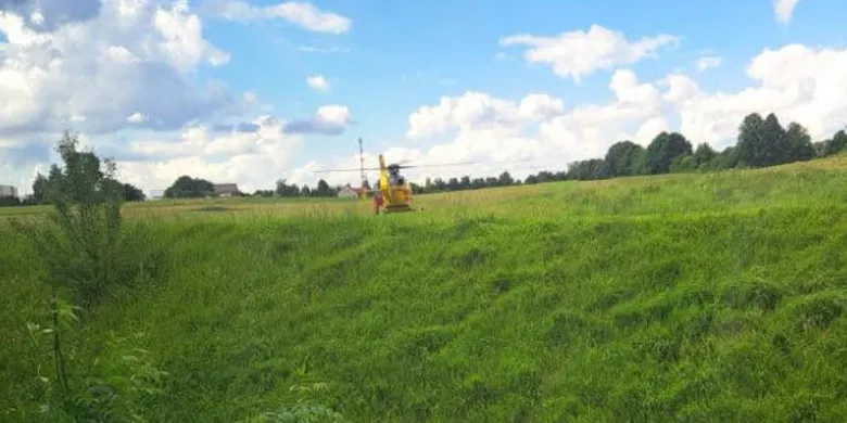 Dramatyczne chwile na wysokości Olsztynka. 16-latek wbiegł pod pociąg Intercity