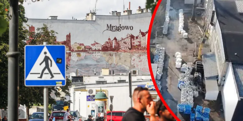Nielegalnie składowane odpady w Mrągowie. WIOŚ nałożył 140 tys. zł kary