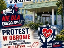 Związkowcy przeciwni konsolidacji olsztyńskich szpitali. Zapowiadają protest i referendum