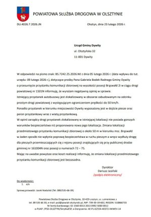 „Dzieci stoją w rowie”. Po głośnym nagraniu przystanek w Brąswałdzie przeszedł zmiany. Komu przypisać sukces?