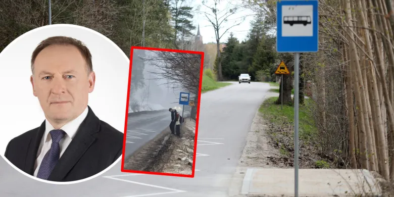 „Dzieci stoją w rowie”. Po głośnym nagraniu przystanek w Brąswałdzie przeszedł zmiany. Komu przypisać sukces? [ZDJĘCIA, WIDEO]