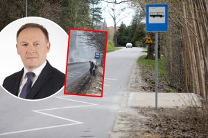 Setki tysięcy wyświetleń pod filmikiem radnego gminy Dywity, Gabriela Bodka i przebudowa przystanku. Kto doprowadził do zmian w Brąswałdzie?