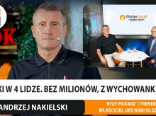 Zagrają derby ze Stomilem. Rozmawiamy z Andrzejem Nakielskim, prezesem i trenerem UKS Naki Olsztyn [WIDEO]
