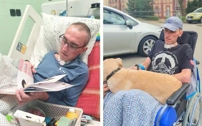 Olsztyn. Spacer z psem zmienił życie Piotra. Pomóż mu wrócić do zdrowia