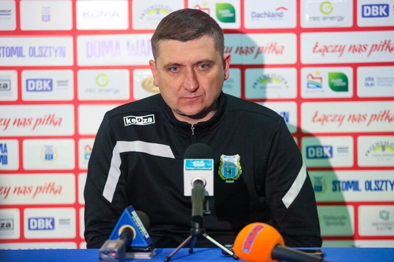 Trener Michał Kraszewski zostaje w Stomilu [WIDEO]