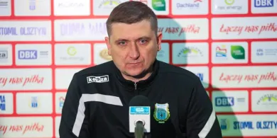 Trener Michał Kraszewski zostaje w Stomilu [WIDEO]
