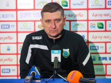 Trener Michał Kraszewski zostaje w Stomilu [WIDEO]