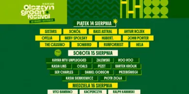 Olsztyn Green Festival 2026 już w sierpniu, sprawdź line-up!