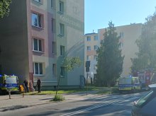 Tajemnicza paczka na dane obcokrajowca w budynku przy ul. Kołobrzeskiej 13D. Zarządzono ewakuację