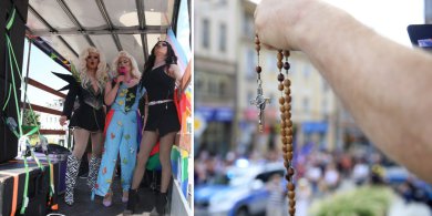 Artykuł: Dwie manifestacje w okolicy ratusza. Młodzież Wszechpolska odpowiada na VI Olsztyński Marsz Równości