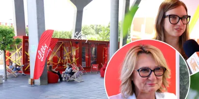 „Chodzi o to, żeby przełamać wstyd”. Nietypowa siłownia przed Galerią Warmińską pomaga zrozumieć chorobę otyłościową [ZDJĘCIA, WIDEO]