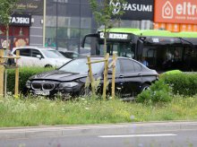 Olsztyn. Zmiana pasa ruchu zakończyła się kolizją. "1500 zł mandatu i 10 punktów karnych" [ZDJĘCIA]