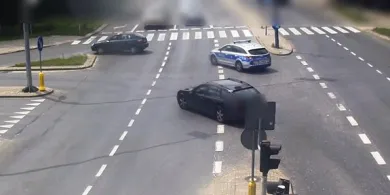 Uciekał policji przez pół Olsztyna. Złapali go w miejscu, gdzie się nie spodziewał [WIDEO]