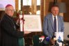 Ks. abp Józef Górzyński i starosta olsztyński, Andrzej Abako