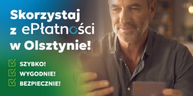 Artykuł: W Olsztynie skorzystasz z ePłatności w mObywatel!
