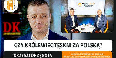Artykuł: Królewiec po 2022 roku. Rozmawiamy z dr hab. Krzysztof Żęgotą, prof. UWM o życiu w rosyjskiej eksklawie [WIDEO]