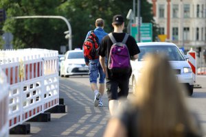 Takich korków w Olsztynie dawno nie było? Rusza remont kluczowej przeprawy
