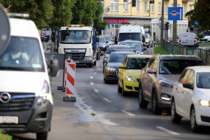 Takich korków w Olsztynie dawno nie było? Rusza remont kluczowej przeprawy