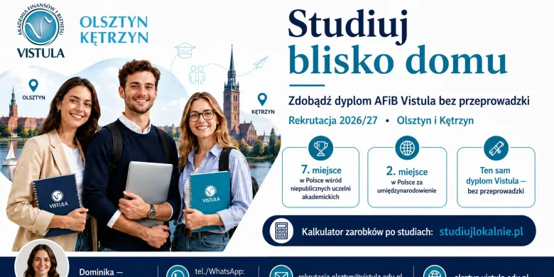 Studiuj blisko domu. Zdobądź dyplom warszawskiej uczelni o uznanym prestiżu