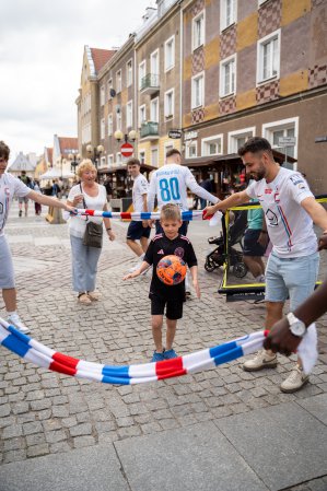 Futsaliści Constractu Olsztyn na starówce