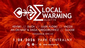 Już w najbliższą sobotę, 1 sierpnia, wjeżdżamy na pełnej mocy z LOCAL WARMING 2026. Szykujcie się na czystą elektronikę, tłuste basy i energię, która rozgrzeje park Centralny do czerwoności