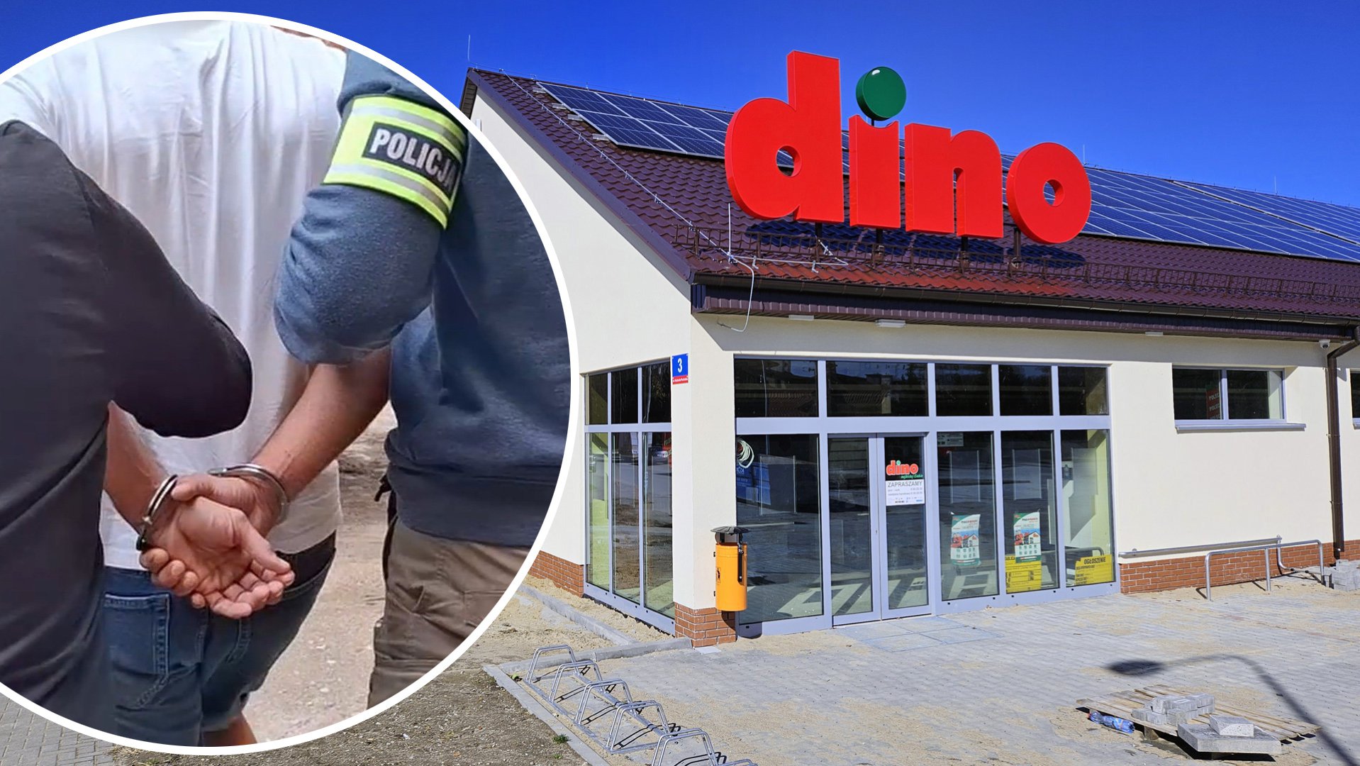Os. Pieczewo. Wyniósł z Dino towar za blisko 500 zł i zastraszył pracownice. 37-latkowi grozi do 10 lat więzienia