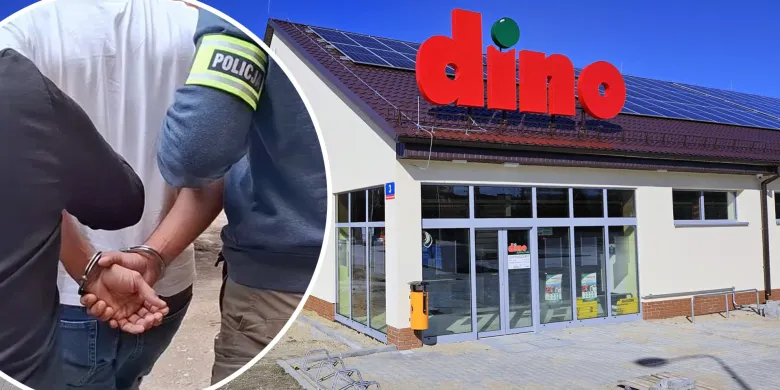 Os. Pieczewo. Wyniósł z Dino towar za blisko 500 zł i zastraszył pracownice. 37-latkowi grozi do 10 lat więzienia