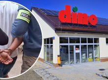 Os. Pieczewo. Wyniósł z Dino towar za blisko 500 zł i zastraszył pracownice. 37-latkowi grozi do 10 lat więzienia