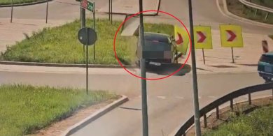 Artykuł: Kiedy mem „na rondzie prosto” staje się rzeczywistością. Dwa podobne zdarzenia na zjeździe z ekspresówki [WIDEO]