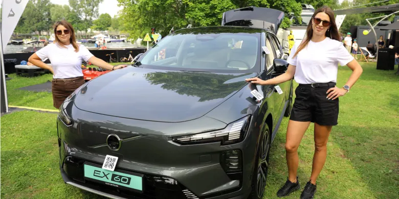 Volvo For Safety zawitało do Olsztyna. EX60, symulatory i nauka bezpieczeństwa nad Ukielem [ZDJĘCIA, WIDEO]