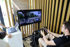 Volvo For Safety zawitało do Olsztyna. EX60, symulatory i nauka bezpieczeństwa nad Ukielem [ZDJĘCIA]