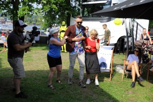 Volvo For Safety zawitało do Olsztyna. EX60, symulatory i nauka bezpieczeństwa nad Ukielem [ZDJĘCIA]