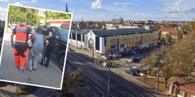 Artykuł: Olsztyn. Upały dały się we znaki. Chwile niepokoju przy Manhattanie