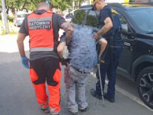 Olsztyn. Upały dały się we znaki. Chwile niepokoju przy Manhattanie