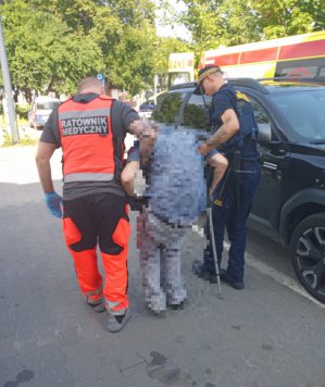 Olsztyn. Upały dały się we znaki. Chwile niepokoju przy Manhattanie