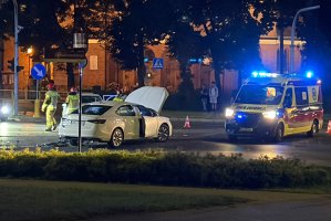 Kadr z miejsca zdarzenia uchwycony przez naszą dziennikarkę
