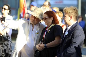 Hejt wobec Ukraińców narasta? Olsztyn odpowiada manifestacją. „To się nazywa rasizm” [ZDJĘCIA, WIDEO]