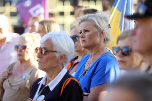 Hejt wobec Ukraińców narasta? Olsztyn odpowiada manifestacją. „To się nazywa rasizm” [ZDJĘCIA, WIDEO]