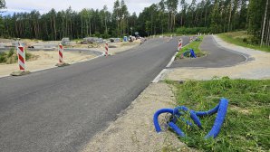 Tak zmienia się wylotówka z Olsztyna na Warszawę. Widać postępy? [ZDJĘCIA]