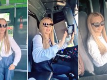 Motornicza z Olsztyna nagrywa TikToki w tramwaju. Obserwują ją tysiące osób [WIDEO]