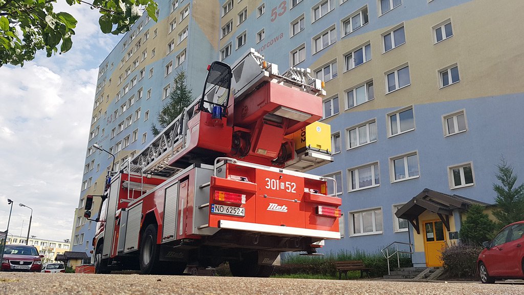 Interwencja służb w budynku przy ul. Dworcowej 49 w Olsztynie. Wiemy, co się stało