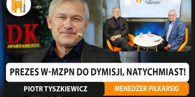 Były piłkarz Stomilu, a obecnie menedżer, Piotr Tyszkiewicz: Zwolnić prezesa W-MZPN! [WIDEO]