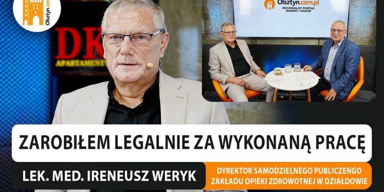 Artykuł: Dyrektor szpitala w Działdowie: "Zarobiłem legalnie za wykonaną pracę" [WIDEO]