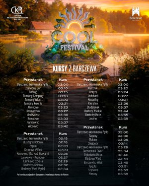 COOL Festival 2026 w Barczewie. Kubańczyk gwiazdą wieczoru